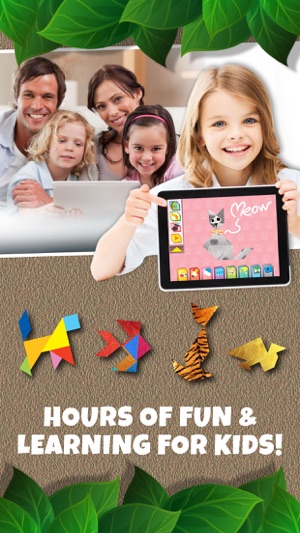 Kids Learning Puzzles: Garden Animals, K12 Tangram(圖5)-速報App