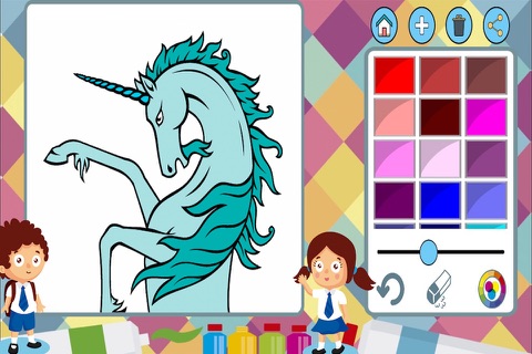Fairies and mermaids to paint screenshot 2