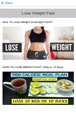 How to Lose Weight - Fast and Easy Tips screenshot 3