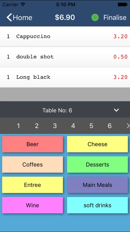 Idealpos – Handheld Ordering App