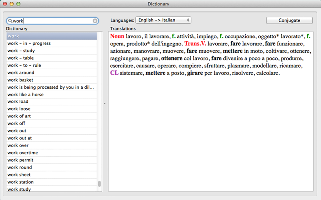 English-Italian Dictionary (Offline)(圖2)-速報App