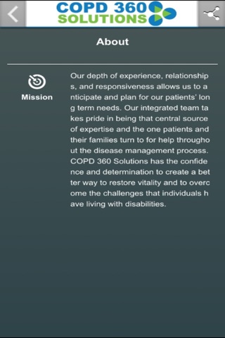 COPD360 screenshot 2