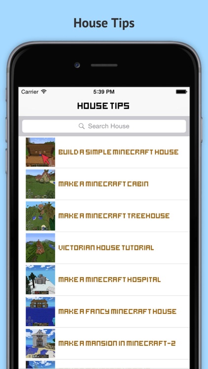 MineGuide Amazing Building Ideas - Free house and building guide for Minecraft Pocket Edition! screenshot-2