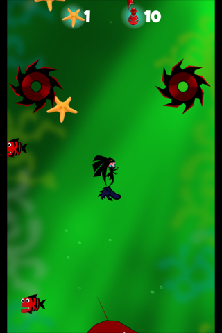 Black mermaid - swim up or die screenshot 2