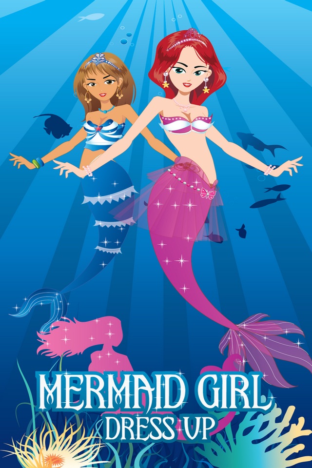 Mermaid Princess Makeover and Dress Up - Fun little fashion salon make.up games screenshot 2