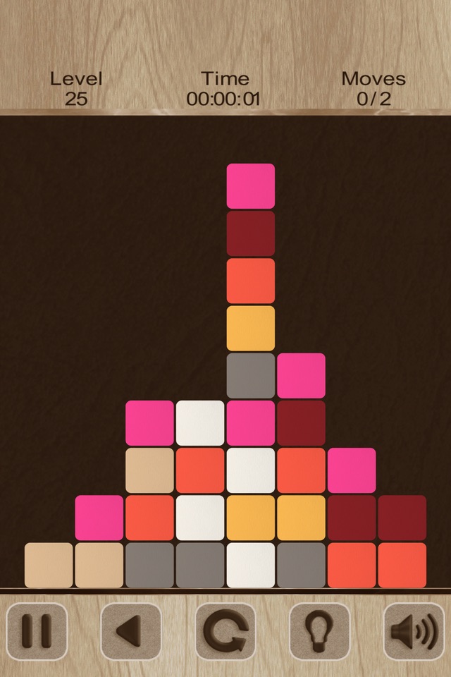 Swap the color cells. Puzzle screenshot 3