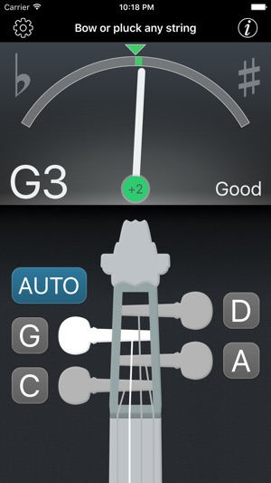 Precision Viola Tuner