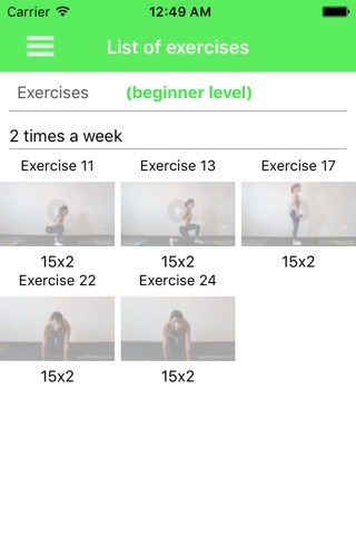 Leg, Butt and Thigh Workout Exercises screenshot 2