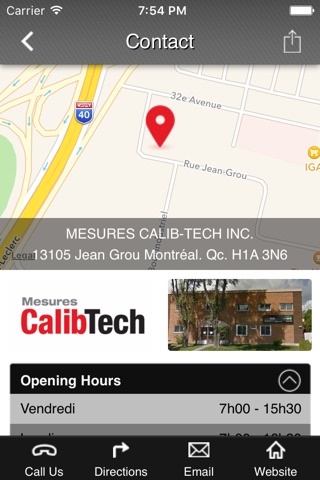 Mesures Calibtech screenshot 2