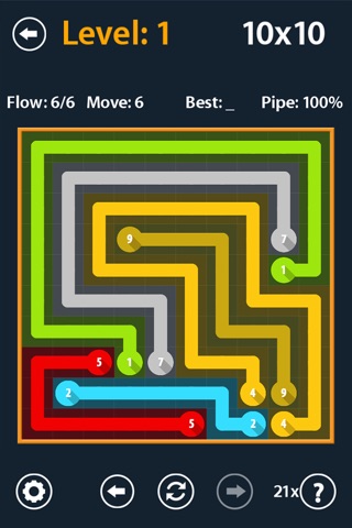 Dots Connect - Color Switch position and link together screenshot 2
