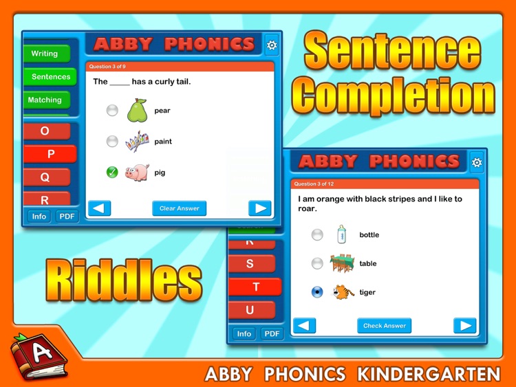 Abby Phonics - Kindergarten HD Free Lite screenshot-3