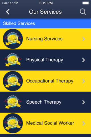 Caregivers Home Health Services screenshot 3