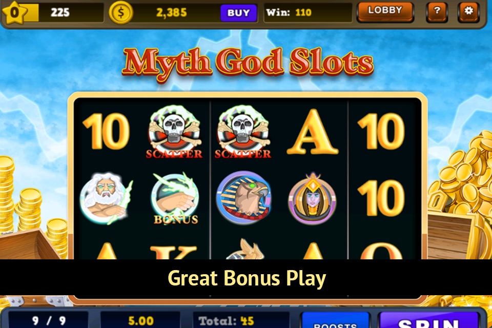 Myth God Slots - Spin to Win! screenshot 3