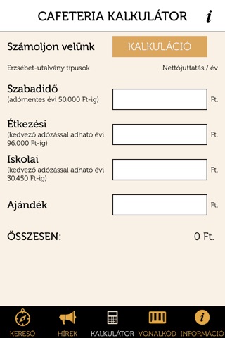 Erzsébet-utalvány screenshot 3