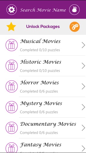 Search Movie Name Puzzles - Mega Word Search(圖2)-速報App