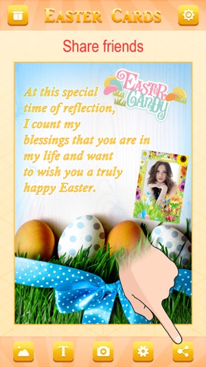 Happy Easter Greeting Card.s Maker - Collage Photo & Send Wi(圖5)-速報App