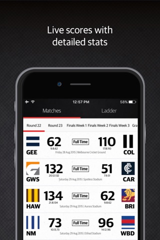 SuperFan AFL screenshot 4
