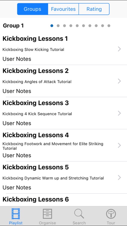 Kickboxing Lessons