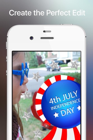 Your Photos —> July 4th Cards... with 76 Independence Day Stickers! screenshot 4