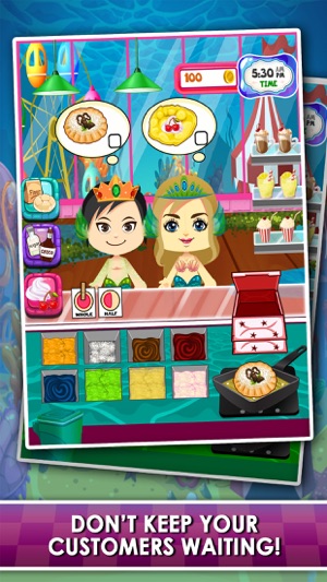 Mermaid Fair Food Maker Dash - Fun Candy Donut Cooking & Mak(圖2)-速報App