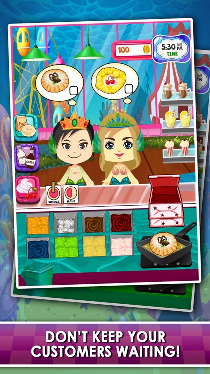 Mermaid Fair Food Maker Dash - Fun Candy Donut Cooking & Make Dessert Games!