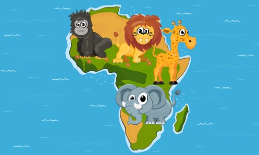 Op safari naar Afrika met Dirkje - Juf Jannie leest voor Icon