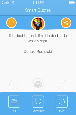Smart Quotes - Words About Intelligence screenshot 2