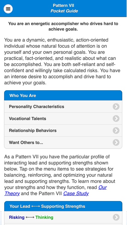 Opposite Strengths® Pocket Guide