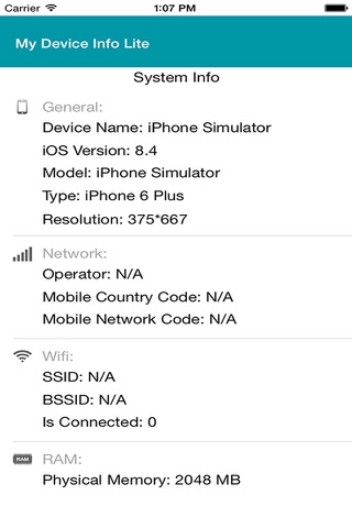 My Device Info Lite screenshot 2