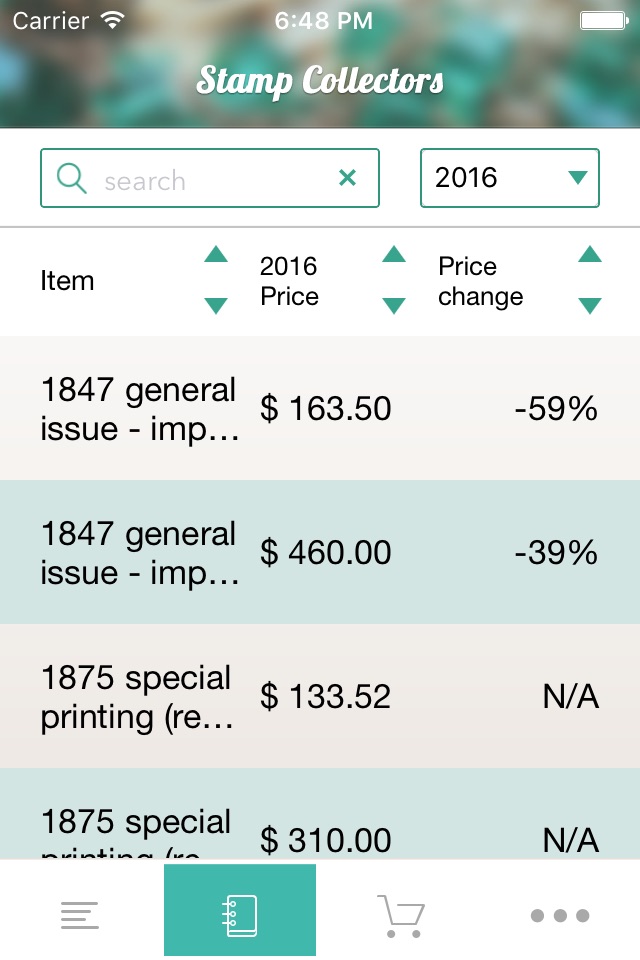 Stamp Collecting - A Price Guide For Stamp Values screenshot 2