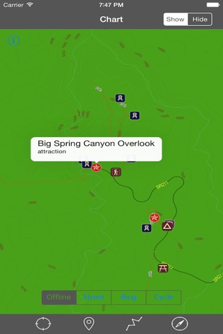 Canyonlands National Park GPS screenshot 2