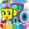 Car Drawing Coloring Book is an educational game for stimulating creativity of toddlers and preschoolers