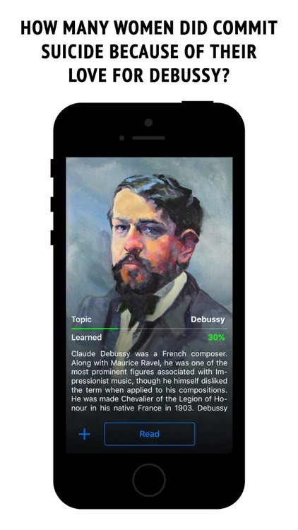 Debussy - interactive book