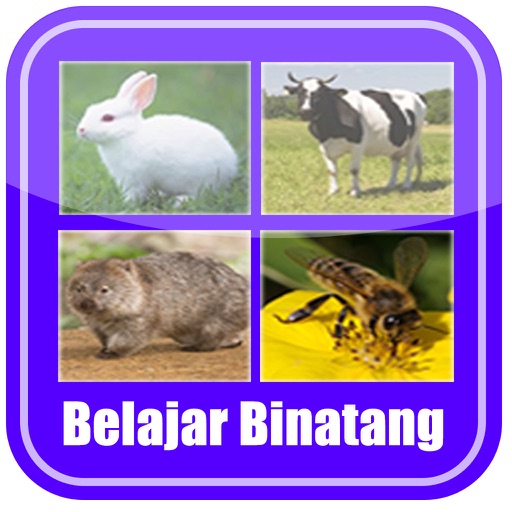 Belajar Membaca Binatang Icon