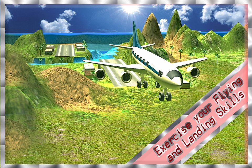 Airplane Flight Pilot 2016 – Xtreme Plane Flying Simulation screenshot 2