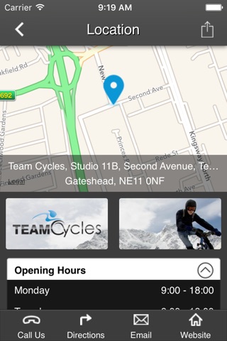 Team Cycles screenshot 3