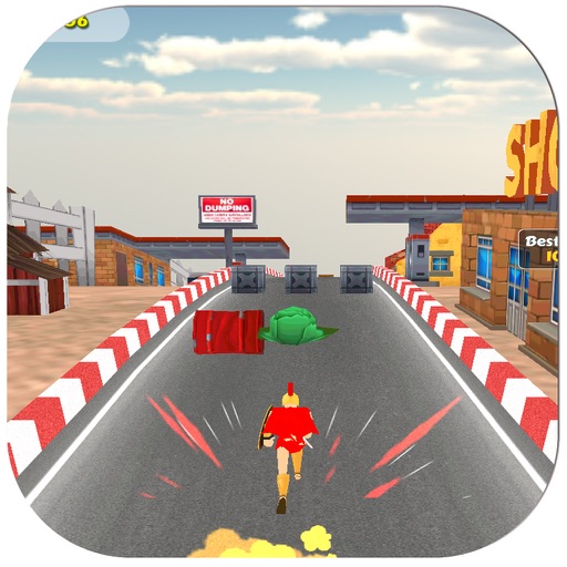 3D Superhero - Endless City Runner Free Game