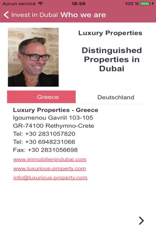 Properties in Dubaï screenshot 4