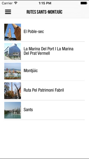 Rutes Sants-Montjuic - Descobreix Barcelona fent itineraris (圖1)-速報App