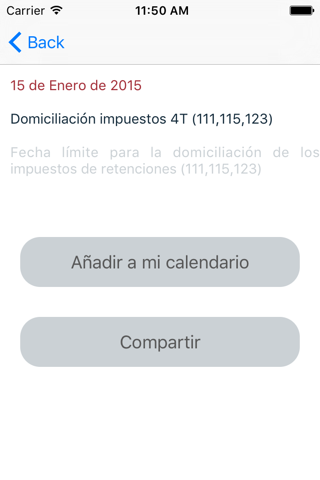 Calendario Empresas screenshot 4