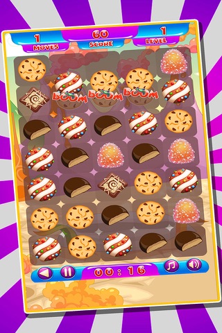Cookie Crush Match 3 Games For Kids Free screenshot 4