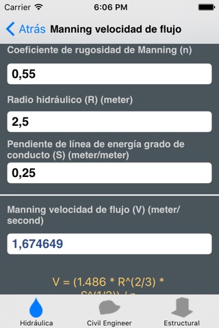 Hydraulics and Waterworks Calc screenshot 4