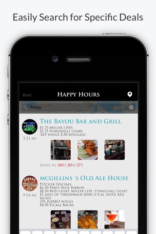 Drinkers - Happy hours, Hottest bars, Near you screenshot 2