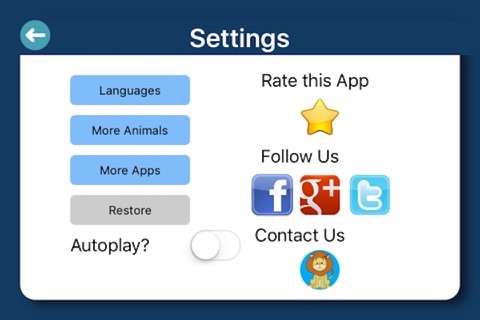 Animal Sounds & Name Lite|CTL screenshot 4