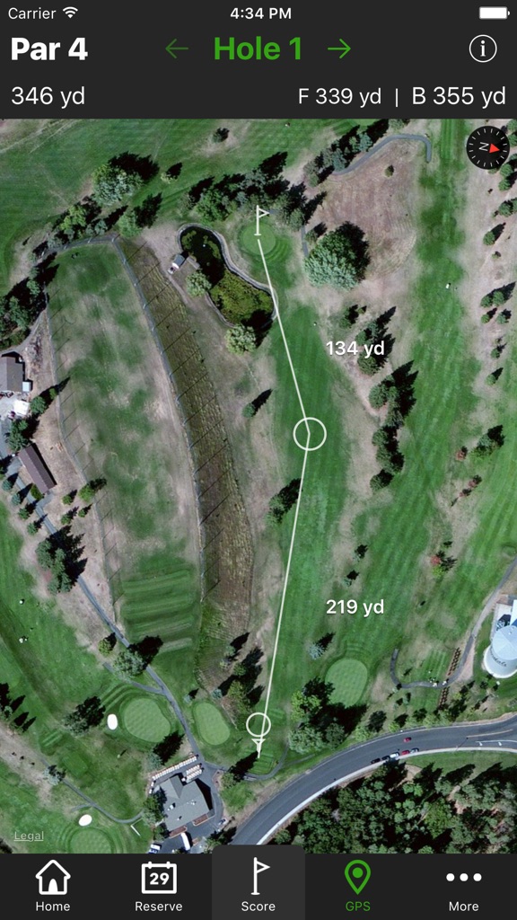 【图】University of Idaho Golf Course – Scorecards, GPS, Maps, and more by ForeUP Golf(截图2)