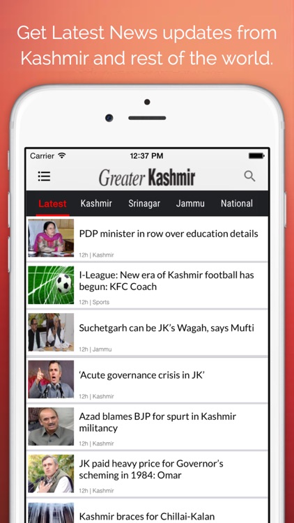 Greater Kashmir Live