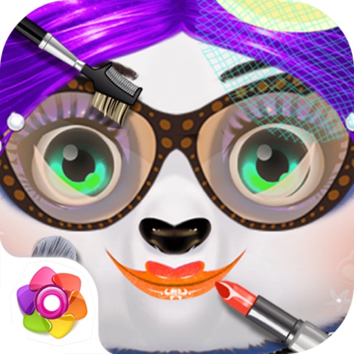 Panda Mommy Of Charm Prink——Fashion Princess Dress Up Salon/Girls Make Up iOS App