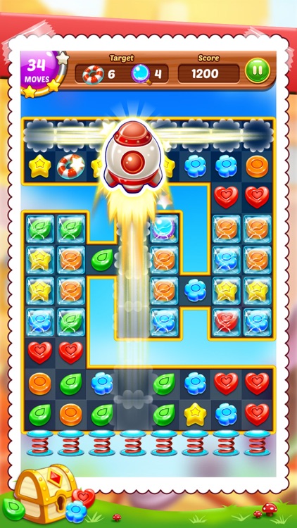 Sweet Gem Candies Land Match 3 Puzzle Adventure screenshot-3