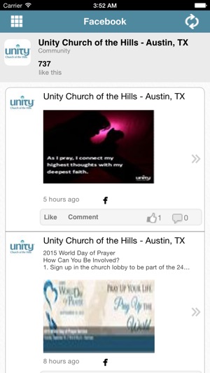 Unity Church of the Hills(圖2)-速報App