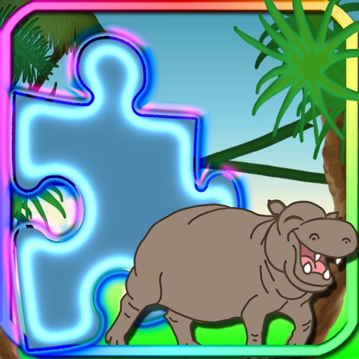 Wild Animals In Puzzle